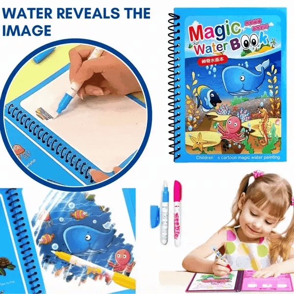 Reusable Kids Water Book